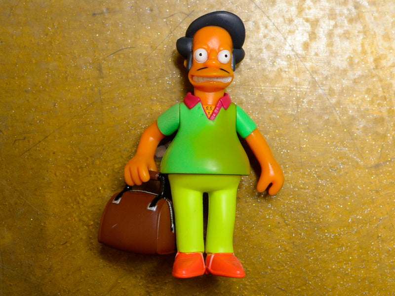 Pin Pal Apu - Playmates Simpsons World Of Springfield Vintage Figure
