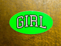 Girl College Sticker