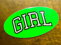 Girl College Sticker