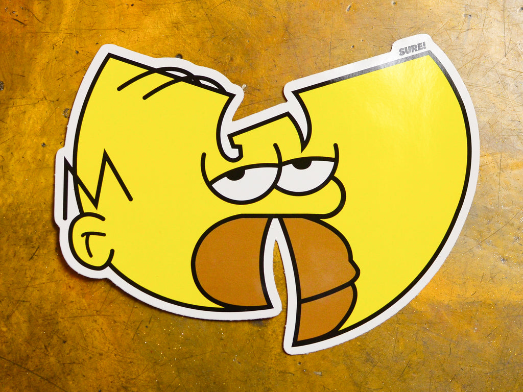 Sure Wu-Mer Jumbo Size Sticker