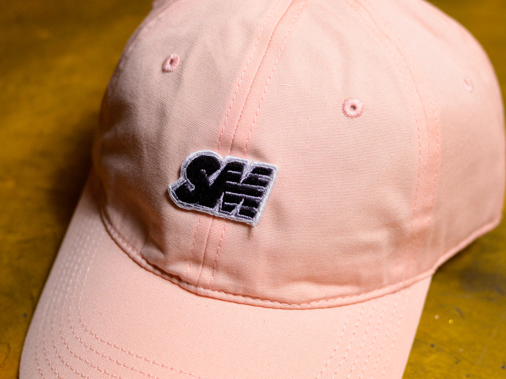 SM Patch 6 Panel Cap - Pale Pink