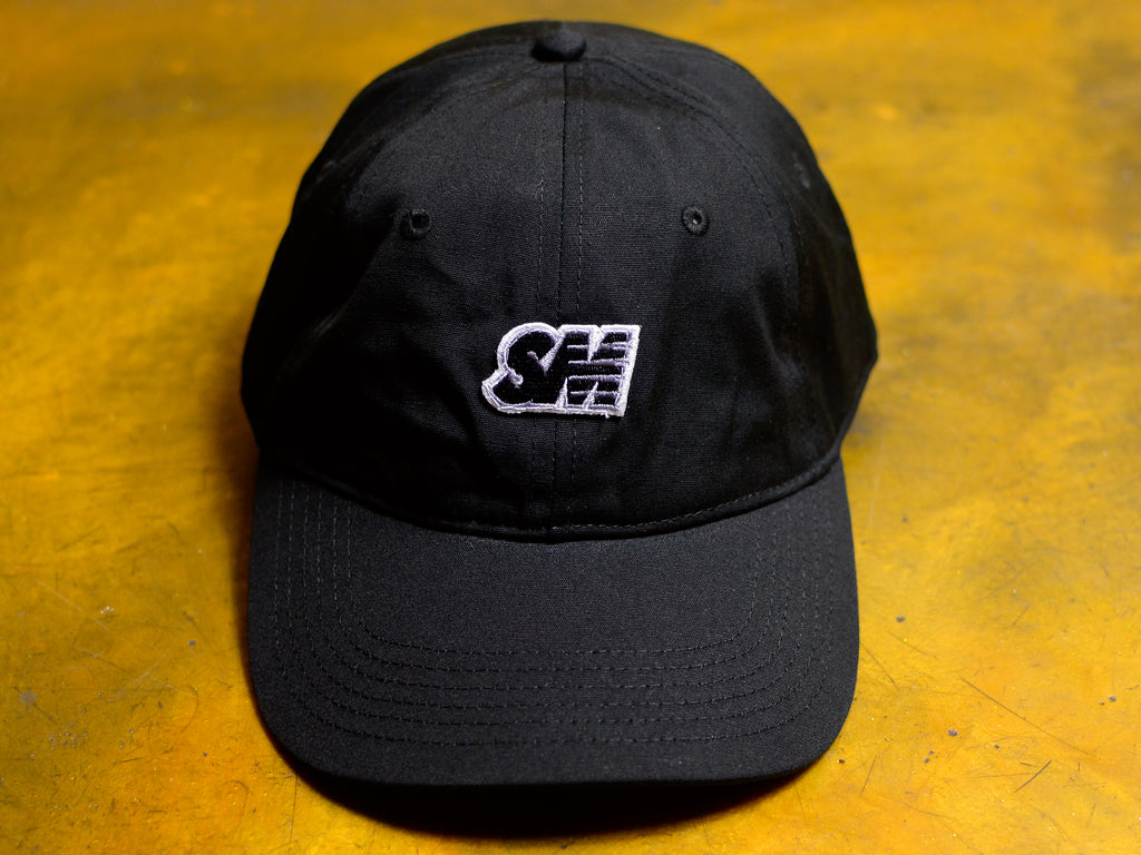 SM Patch 6 Panel Cap - Black