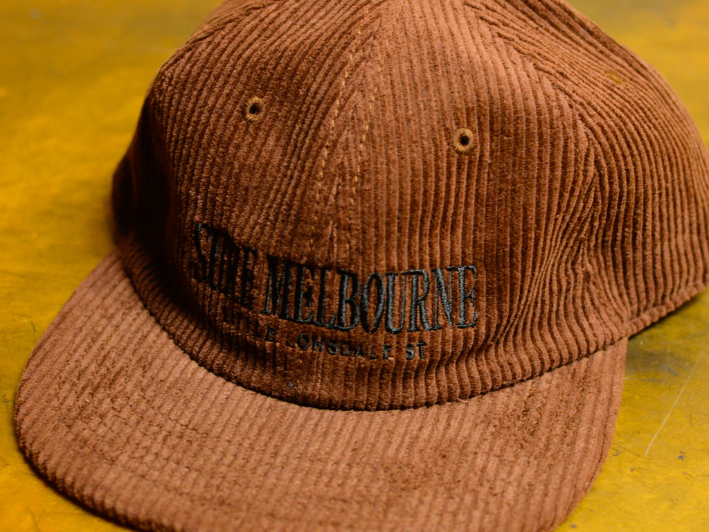Little Lonsdale St. Cord Cap - Brown