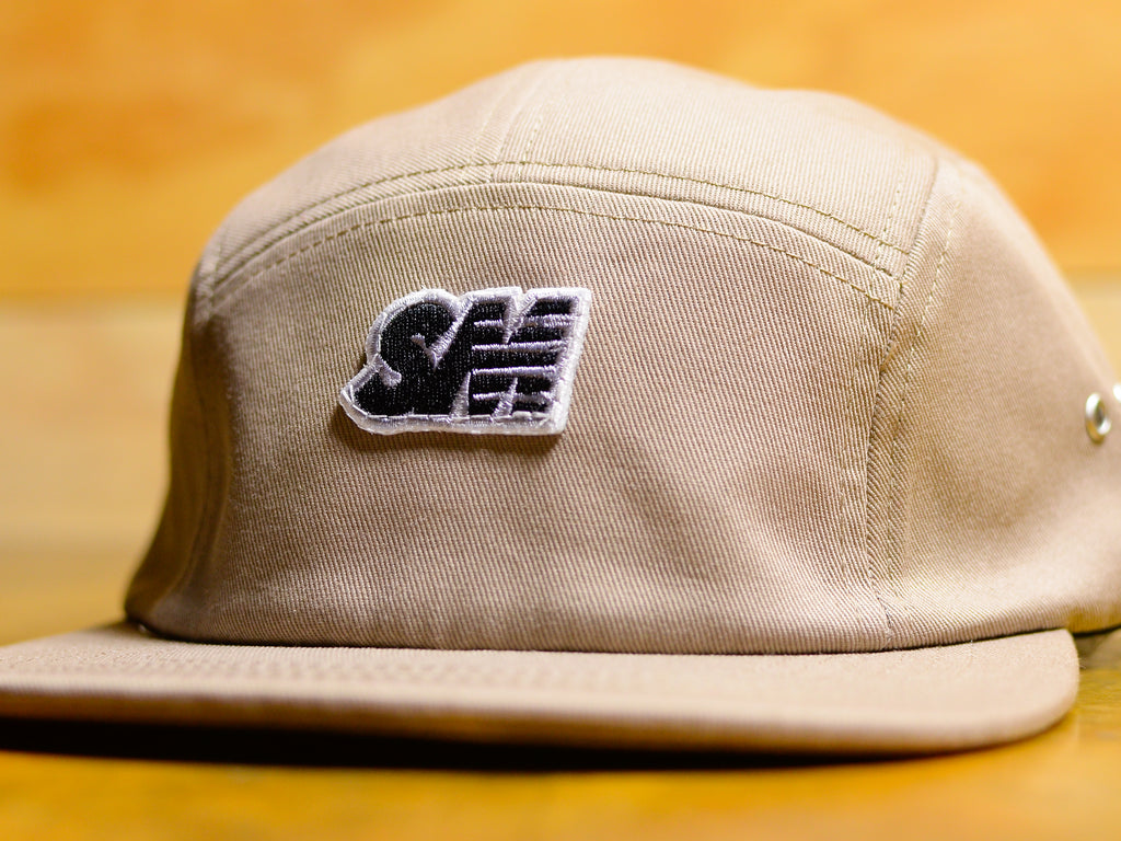 SM Patch 5 Panel Cap - Khaki
