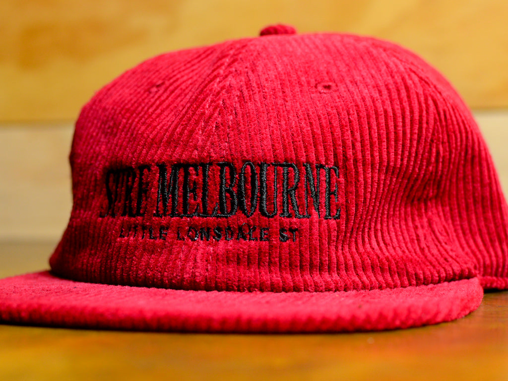 Little Lonsdale St. Cord Cap - Cardinal