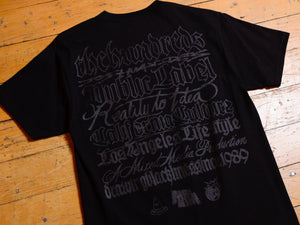 The Hundreds x Josh Vides 18 T-Shirt - Black