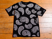 The Hundreds x Josh Vides Paisley T-Shirt - Black