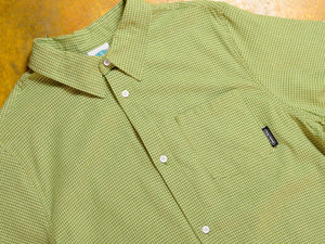 Big Cheque Button Up Shirt - Green