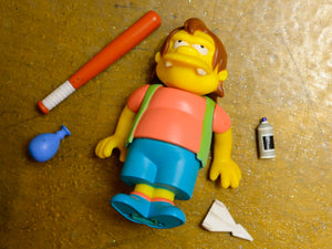Nelson Muntz - Playmates Simpsons World Of Springfield Vintage Figure