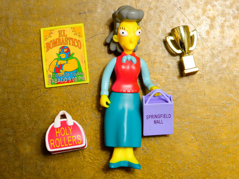 Helen Lovejoy - Playmates Simpsons World Of Springfield Vintage Figure