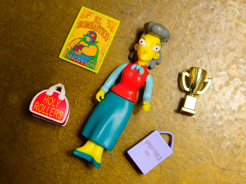 Helen Lovejoy - Playmates Simpsons World Of Springfield Vintage Figure