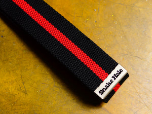 Seeker Webbed Belt - Black / Red