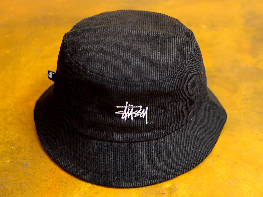 Graffiti Cord Bucket Hat - Black