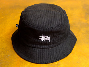 Graffiti Cord Bucket Hat - Black