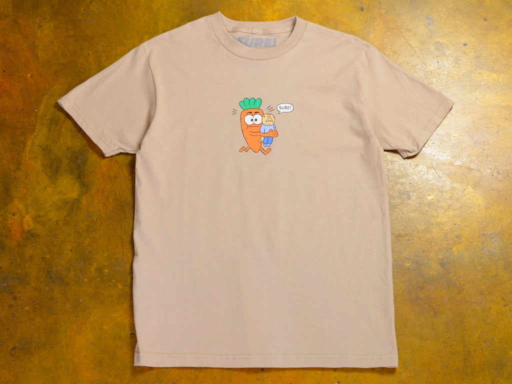 Carrot Carry T-Shirt - Khaki