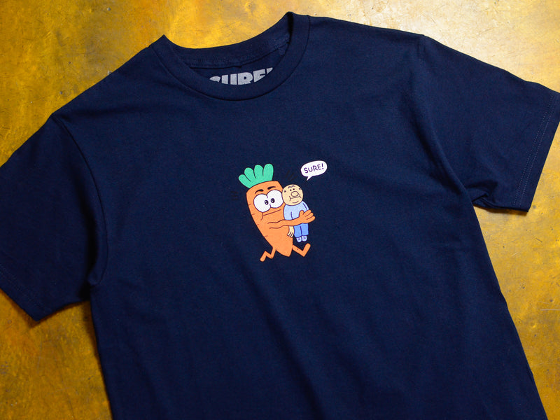Carrot Carry T-Shirt - Navy