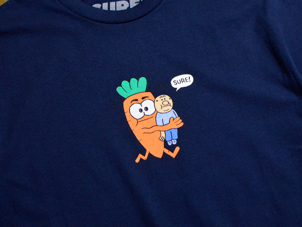 Carrot Carry T-Shirt - Navy