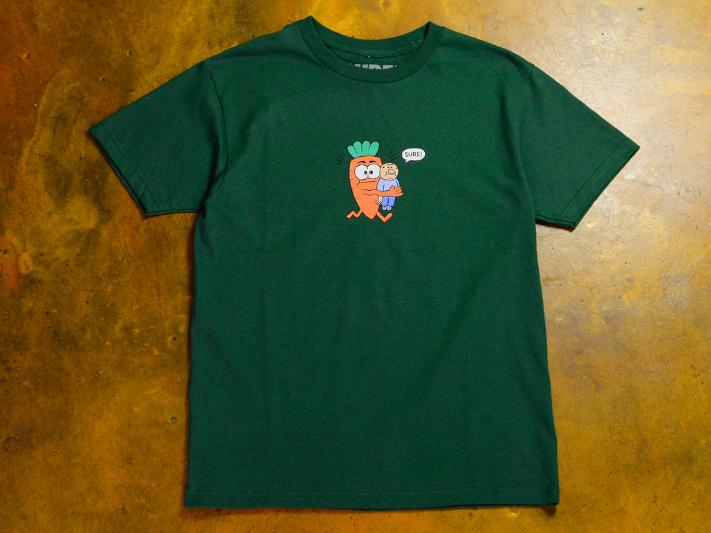 Carrot Carry T-Shirt - Forest Green
