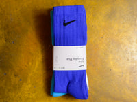 Nike Everyday Cushioned Crew Socks 3pk - Royal / Light Blue / White