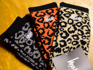 Leopard Sock 3pk - Multi