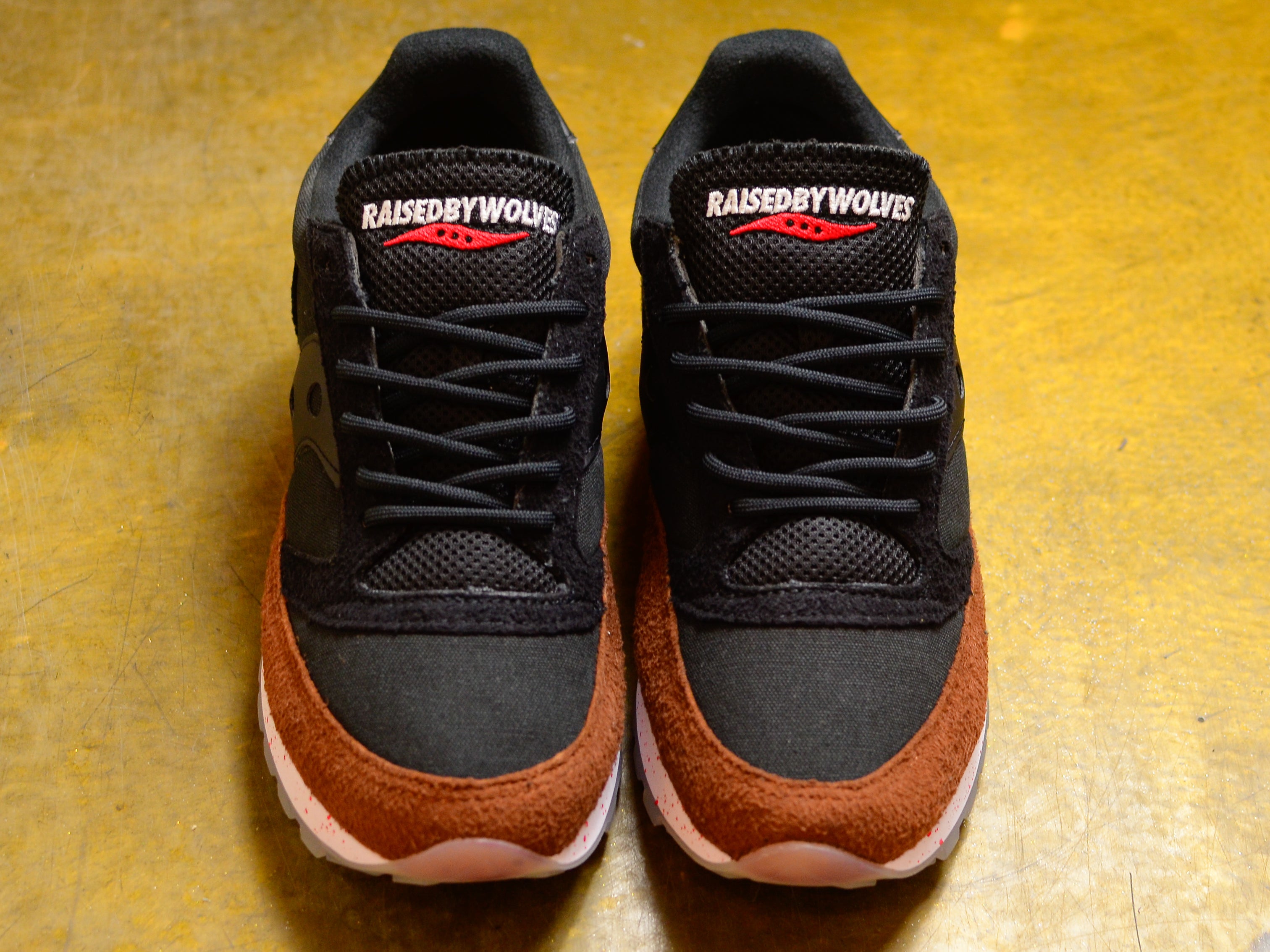Saucony x Raised By Wolves Jazz 81 Feral Child - Black / Brown 