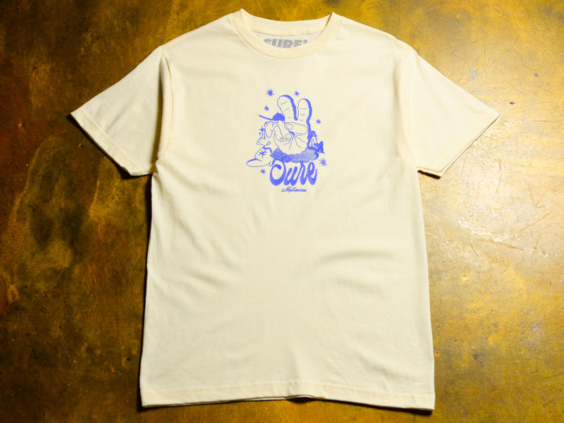 Peace Out T-Shirt - Cream