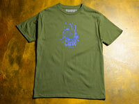 Peace Out T-Shirt - Military Green