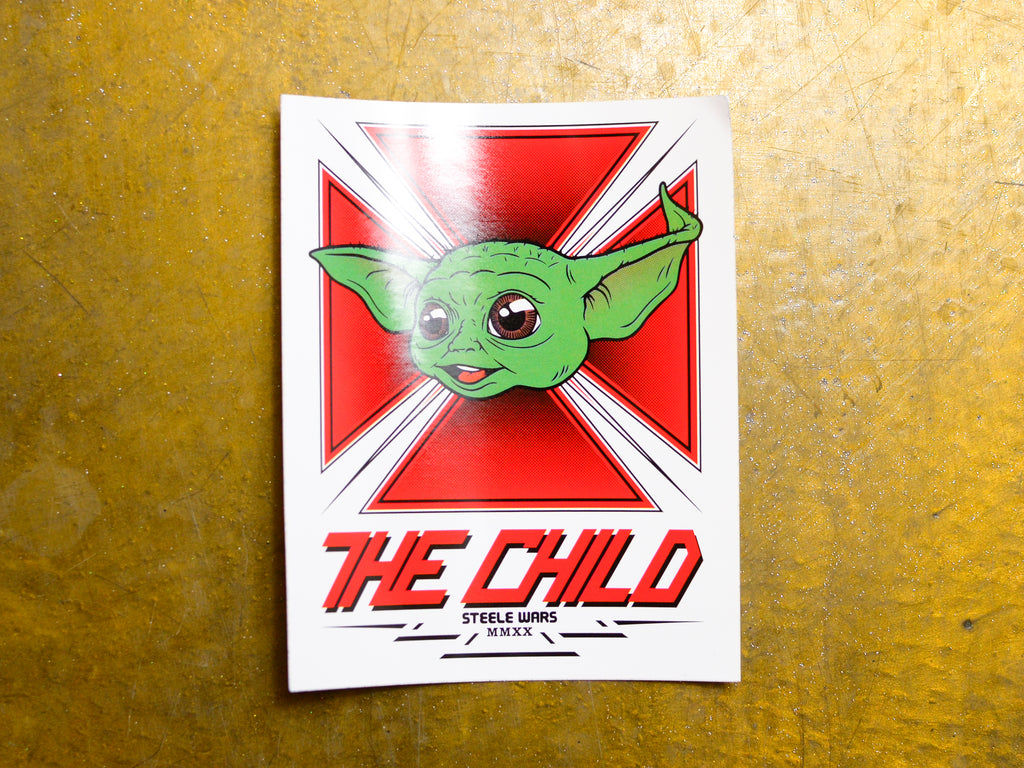 Yoda Hawk Sticker