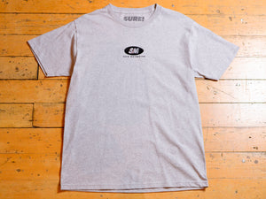 SM Oval Embroidered T-Shirt - Athletic Heather