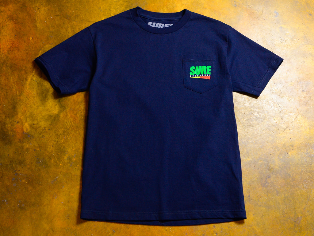 Gateway Pocket T-Shirt - Navy