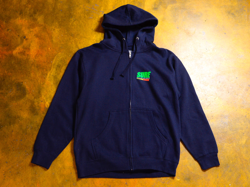 Gateway Zip Up Hooded Fleece - Navy