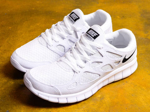 Nike free run 2 all white Clearance