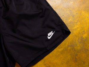Nike Sportswear Essentials Woven Lined Flow Shorts - Black / White