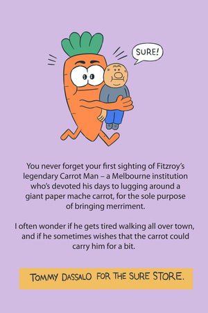 Carrot Carry T-Shirt - Khaki