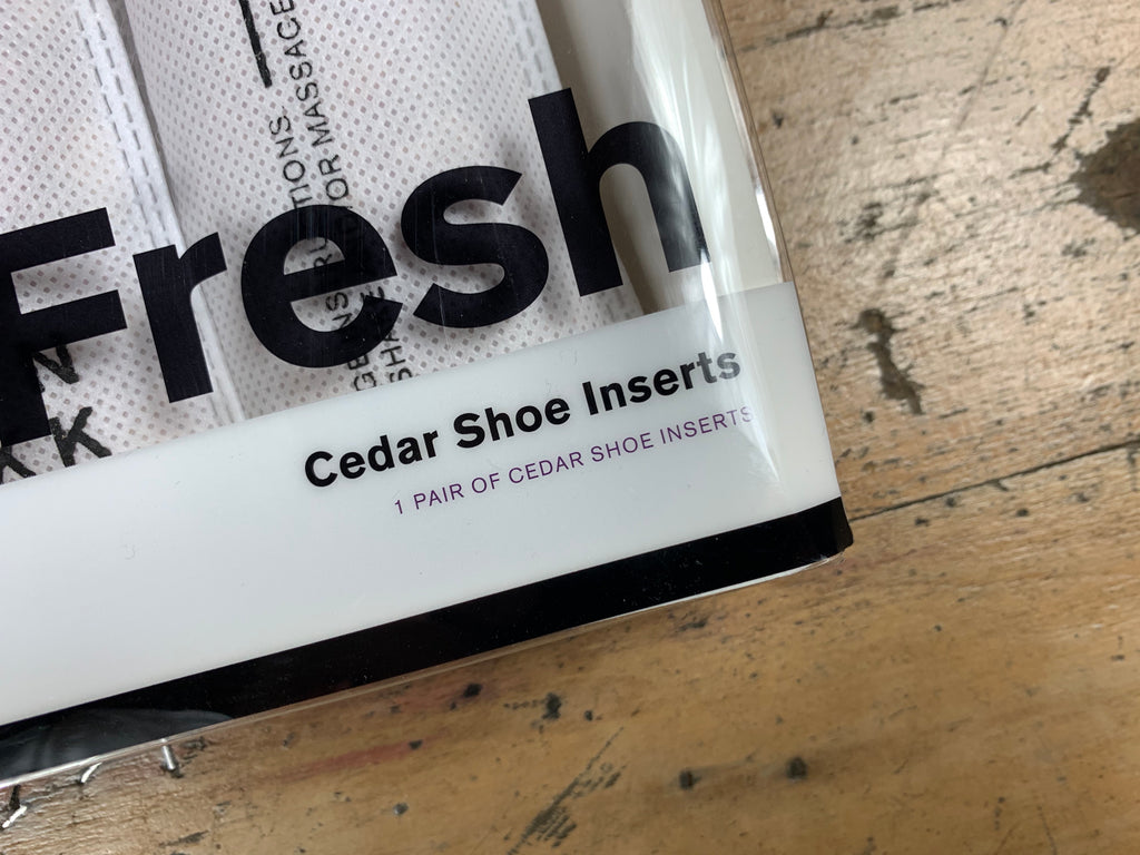 Cedar Shoe Inserts